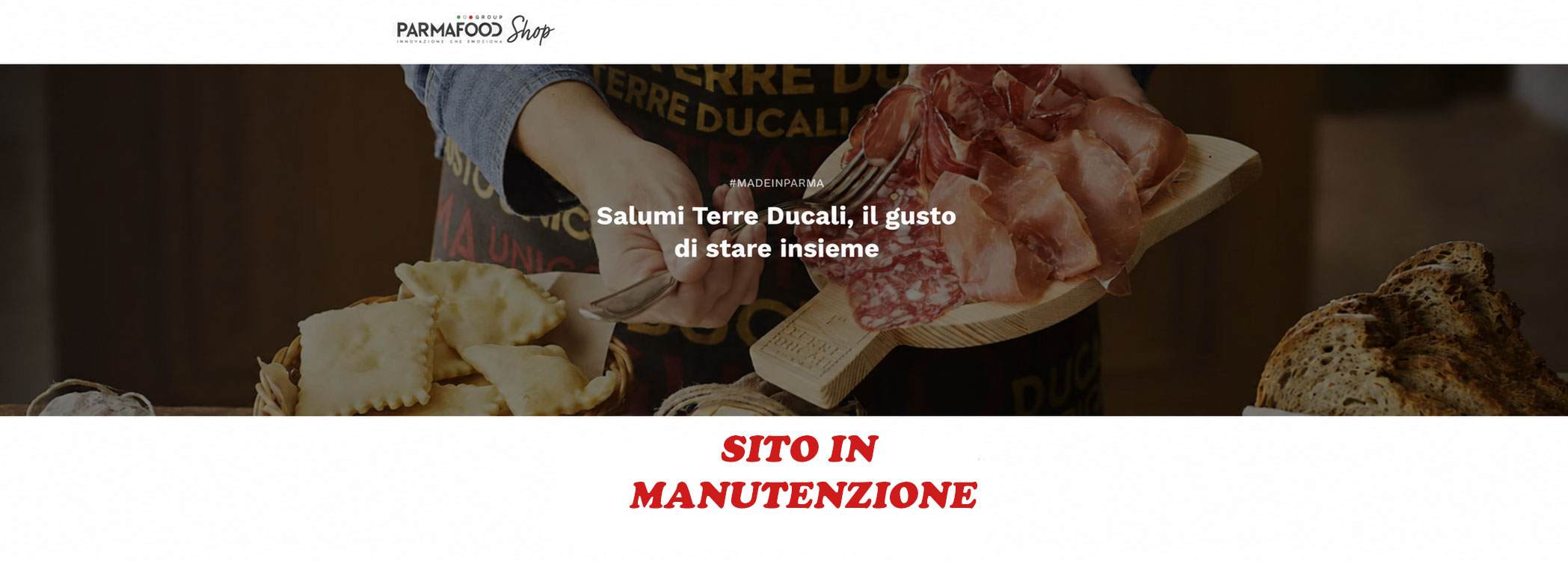 Pagina in manutenzione